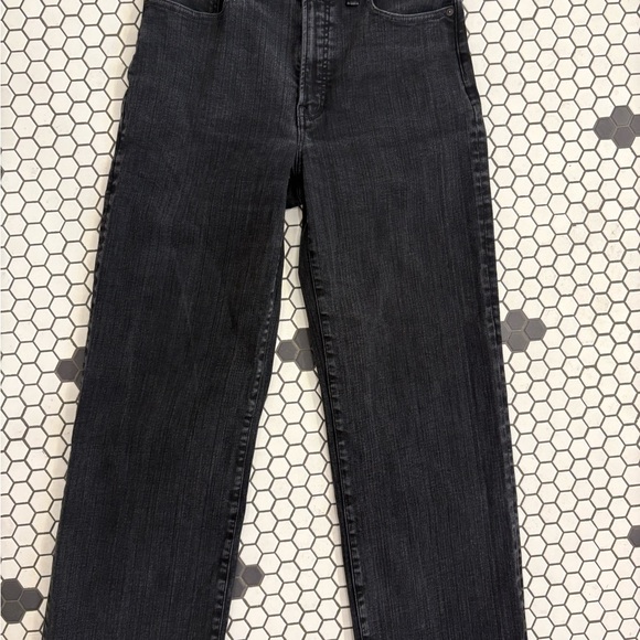 Madewell The Perfect Vintage Wideleg Jean. Black. Size 30. - Picture 7 of 15